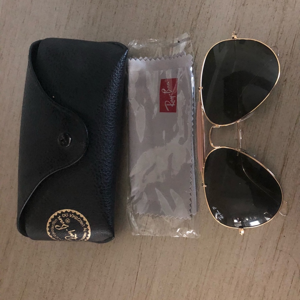 Rayban polarized sunglasses